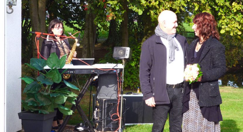 Martina U. Michael Fröhlich - Hochzeit Am 10.10.2016 In Der St. Leonhard Kapelle Bockwinkel (Ballermann Ranch)