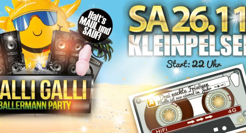 Hallo Galli - Ballermann In Kleinpelsen