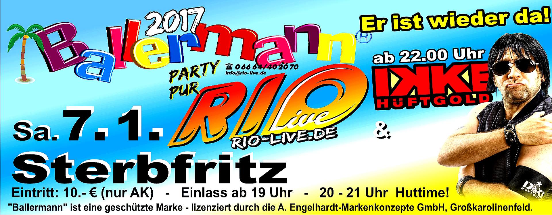 Ballermann Party in Sterbfritz