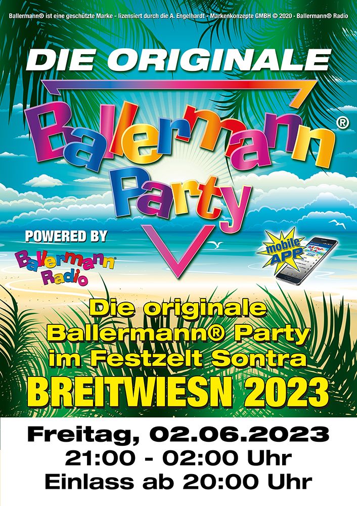 Ballermann Party Bringt Mallorcafeeling Ins Stadtfest In Sontra