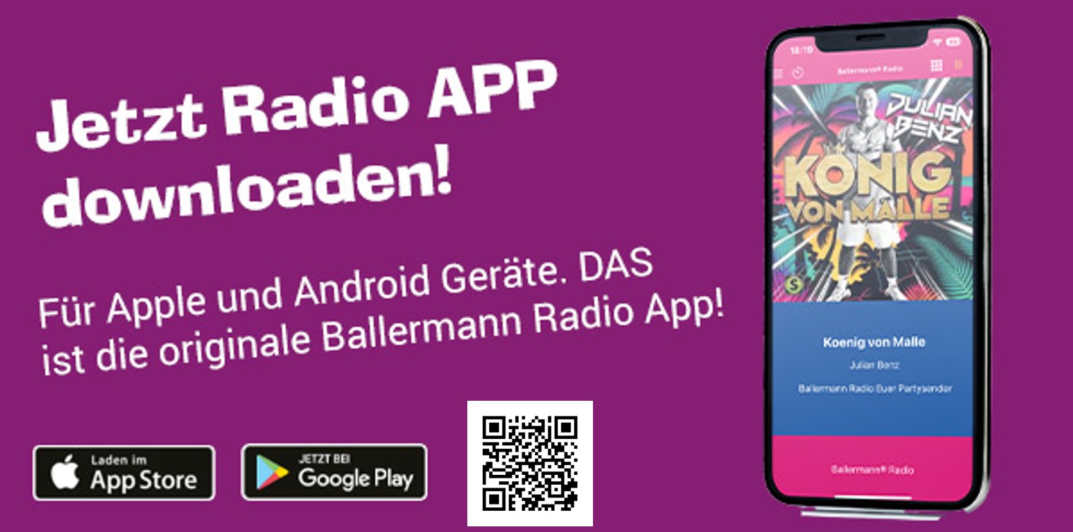 Neu! Ballermann Radio App Mit Verbessertem Sound & Geringerem Trafficverbrauch