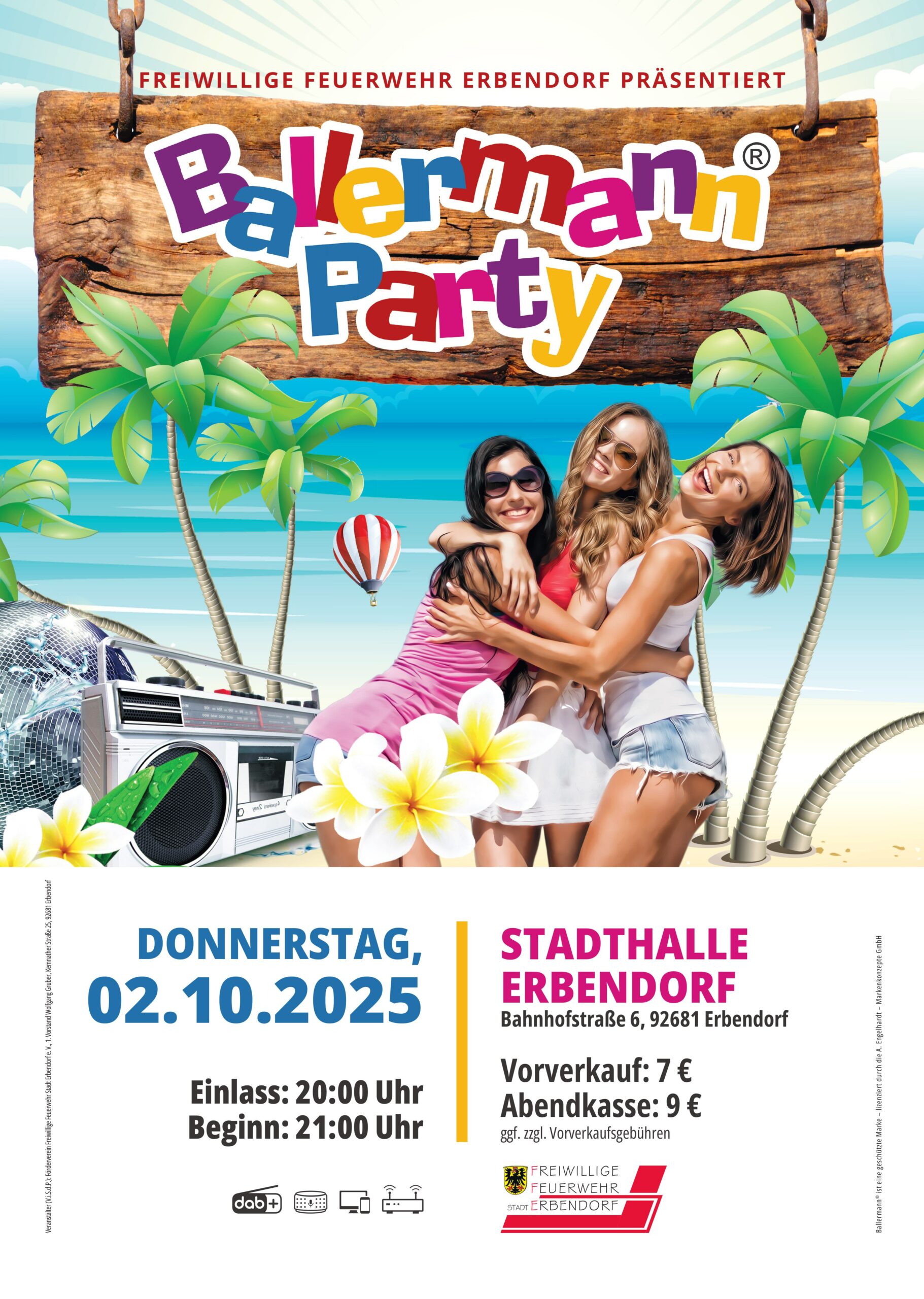 Malleflair Vom Feinsten: Originale Ballermann Party In Erbendorf