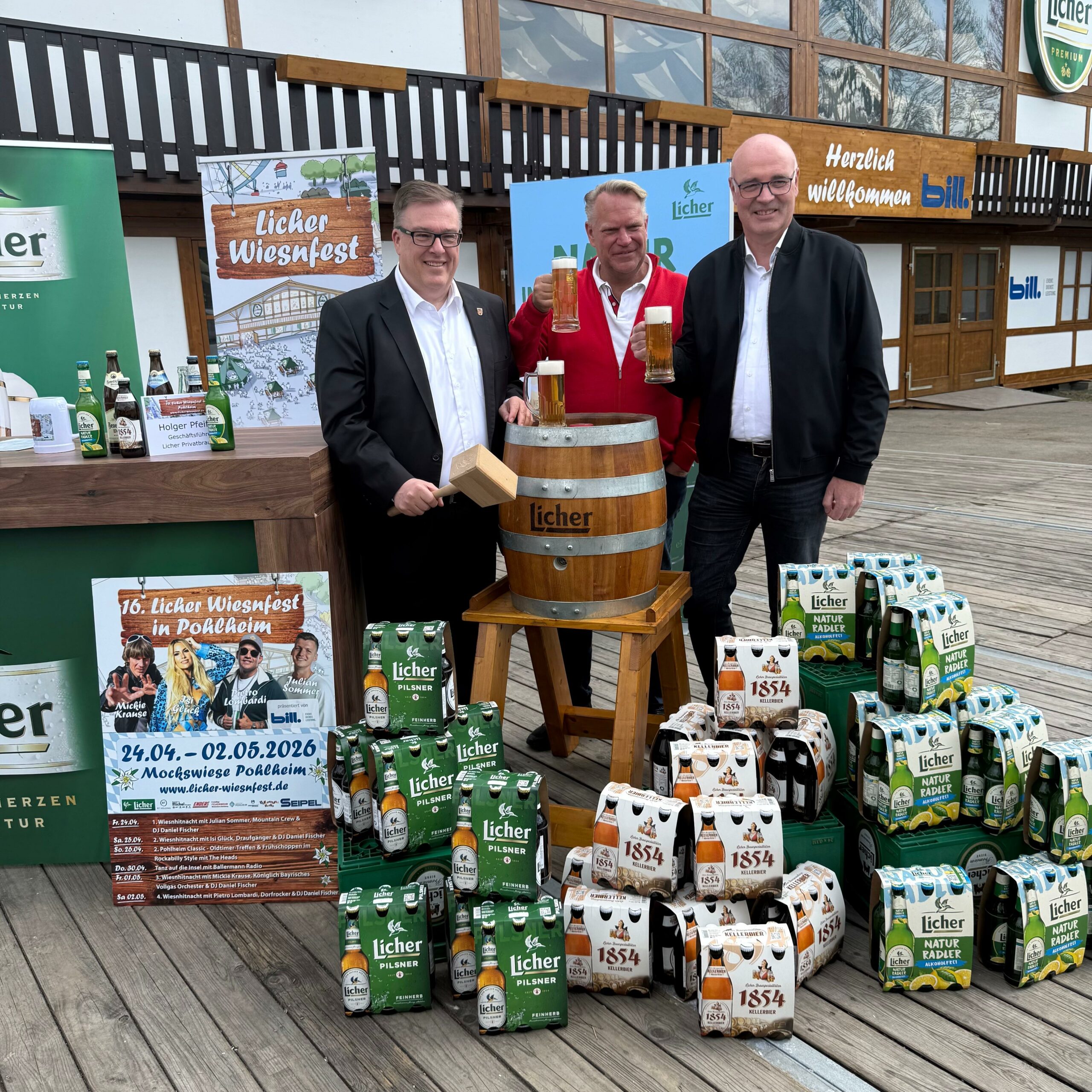 16. Licher Wiesnfest: Ballermann Radio Vor Ort Bei Pressekonferenz